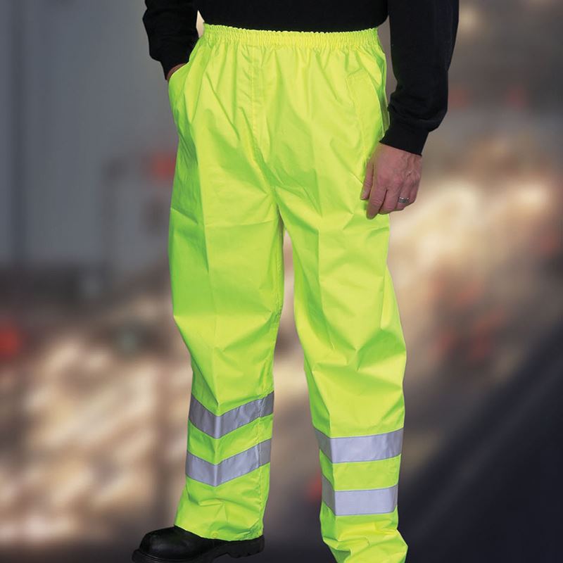 Yoko Hi-Vis Waterproof Overtrousers