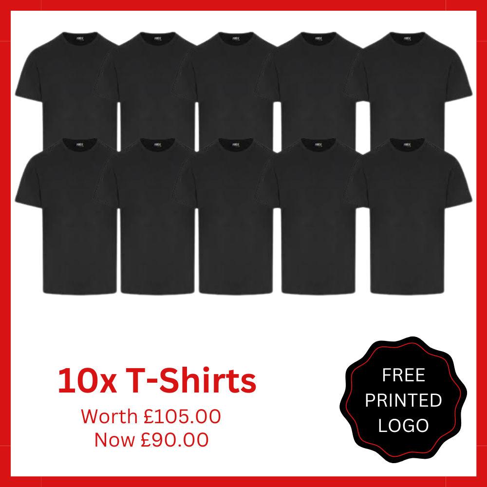 10x Printed T-Shirts Bundle