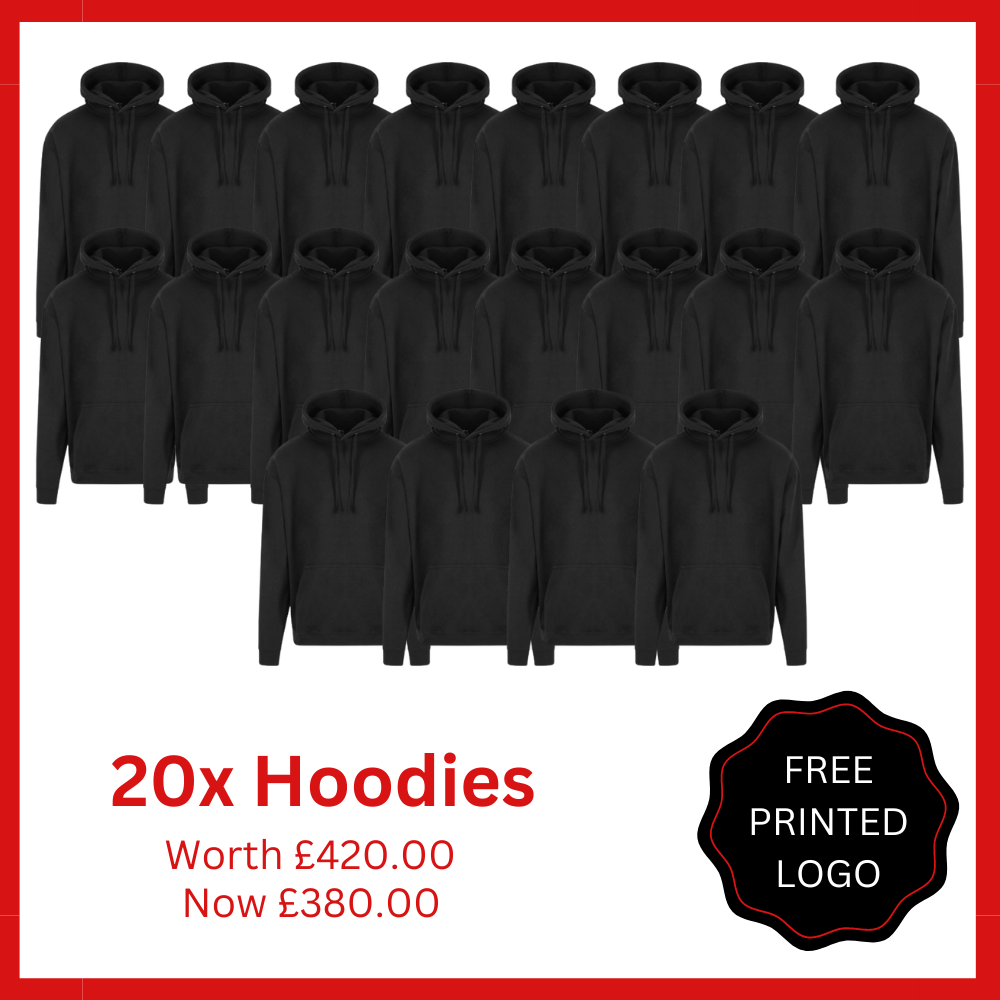 20x Printed Hoodies Bundle