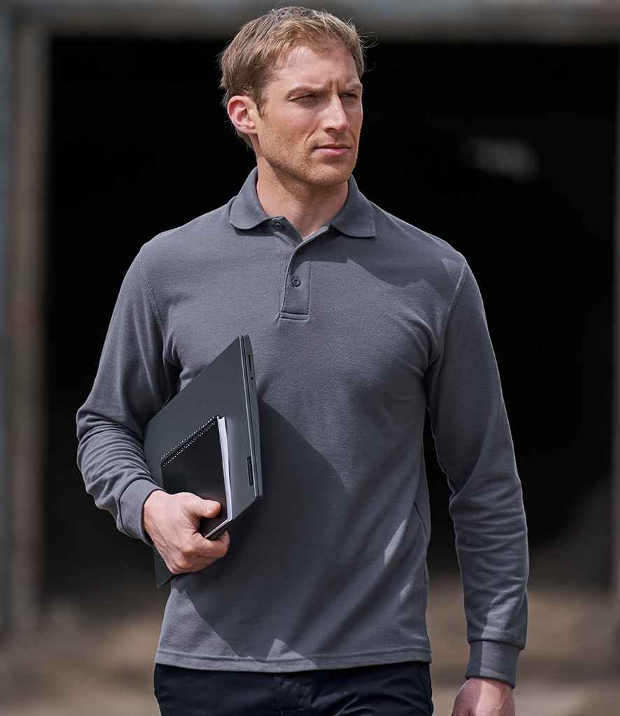 Pro RTX Pro Long Sleeve Piqué Polo Shirt