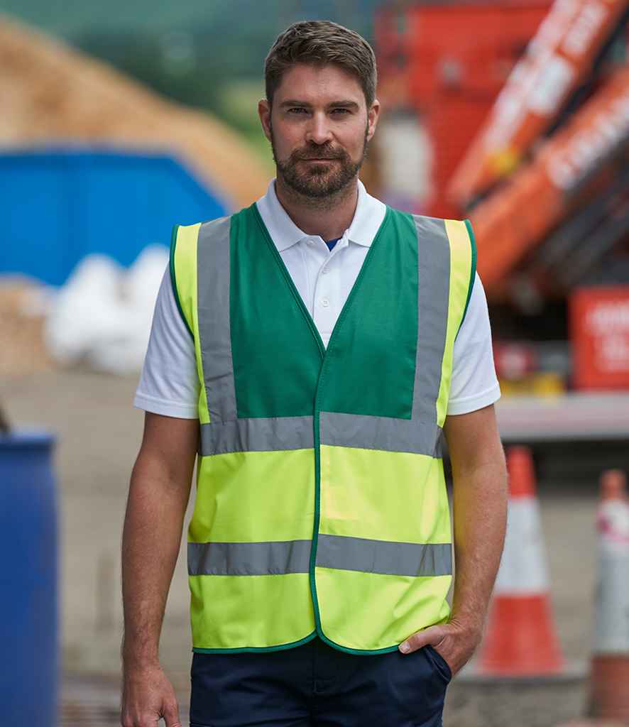 Pro RTX High Visibility Two Tone Waistcoat