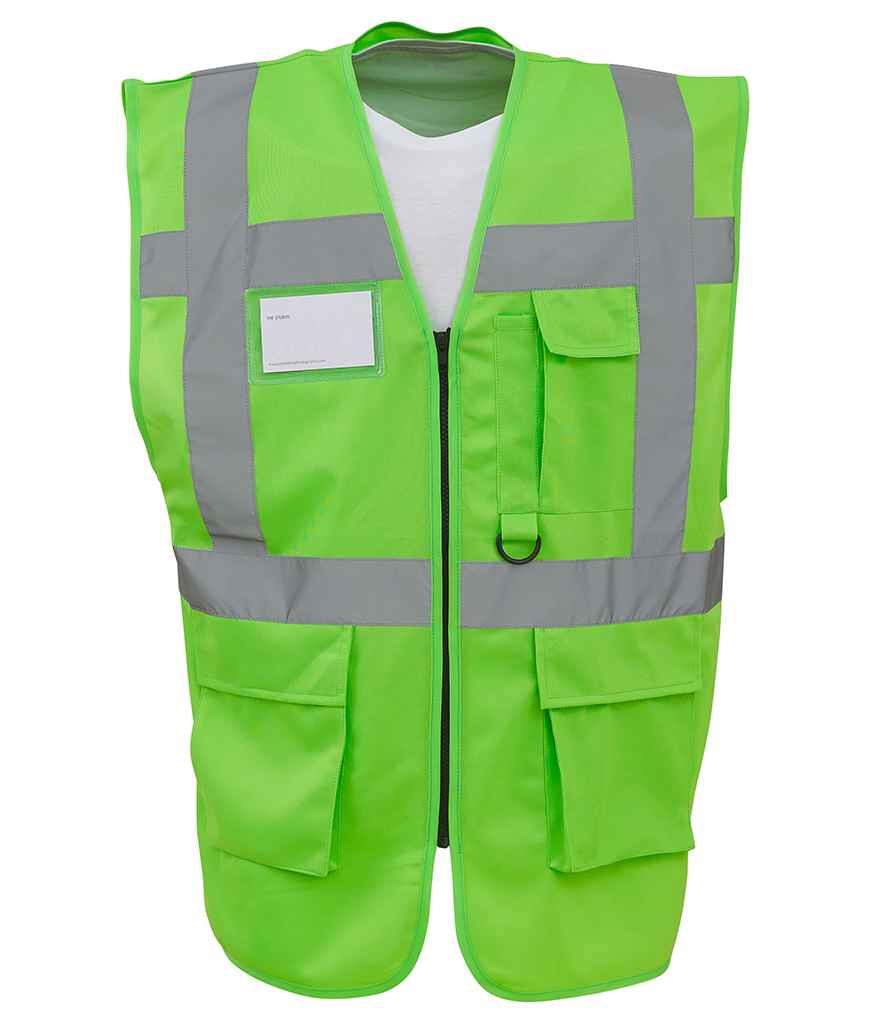 Yoko Hi-Vis Executive Waistcoat