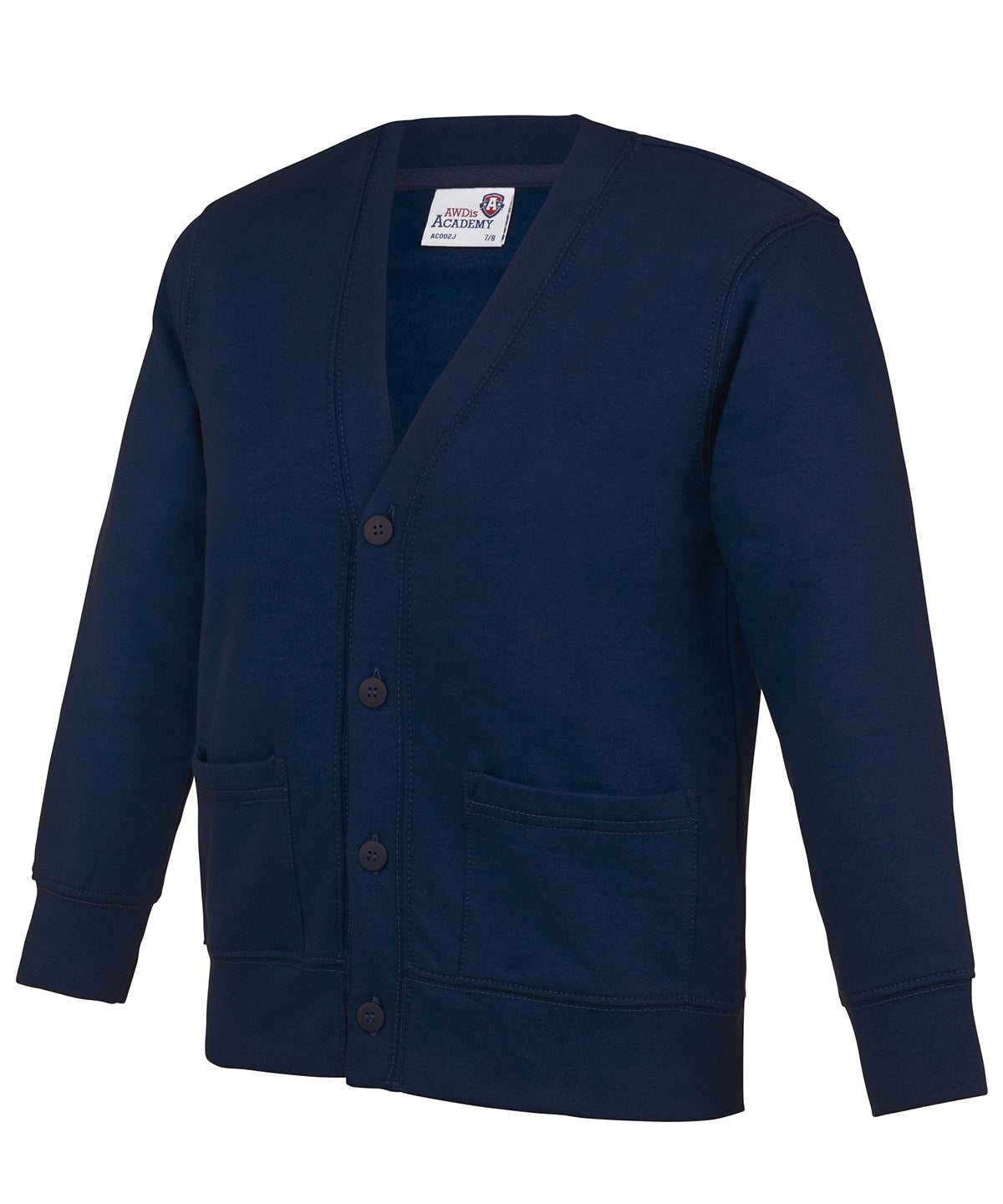 AWDis Academy Kids Sweat Cardigan