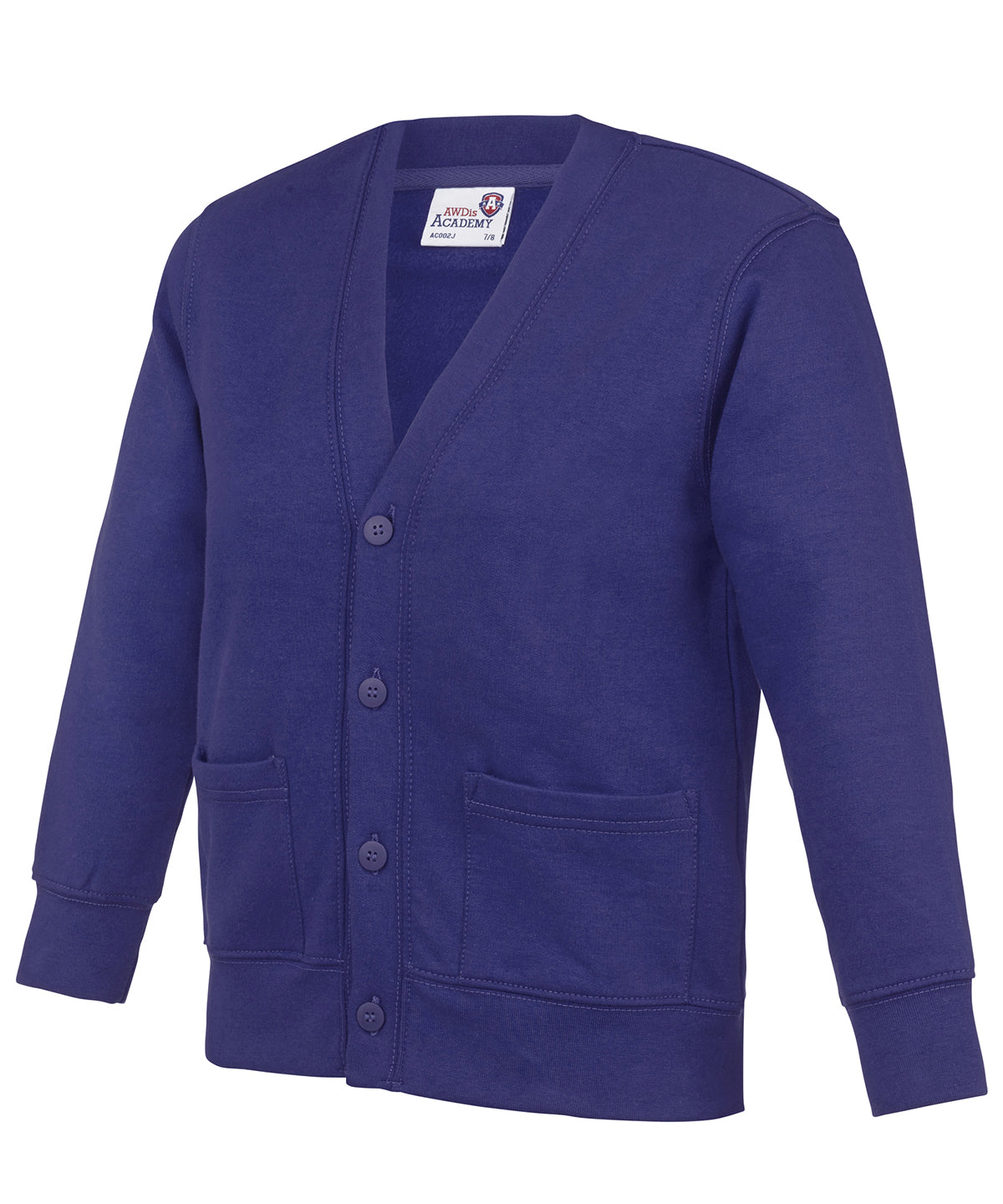 AWDis Academy Kids Sweat Cardigan