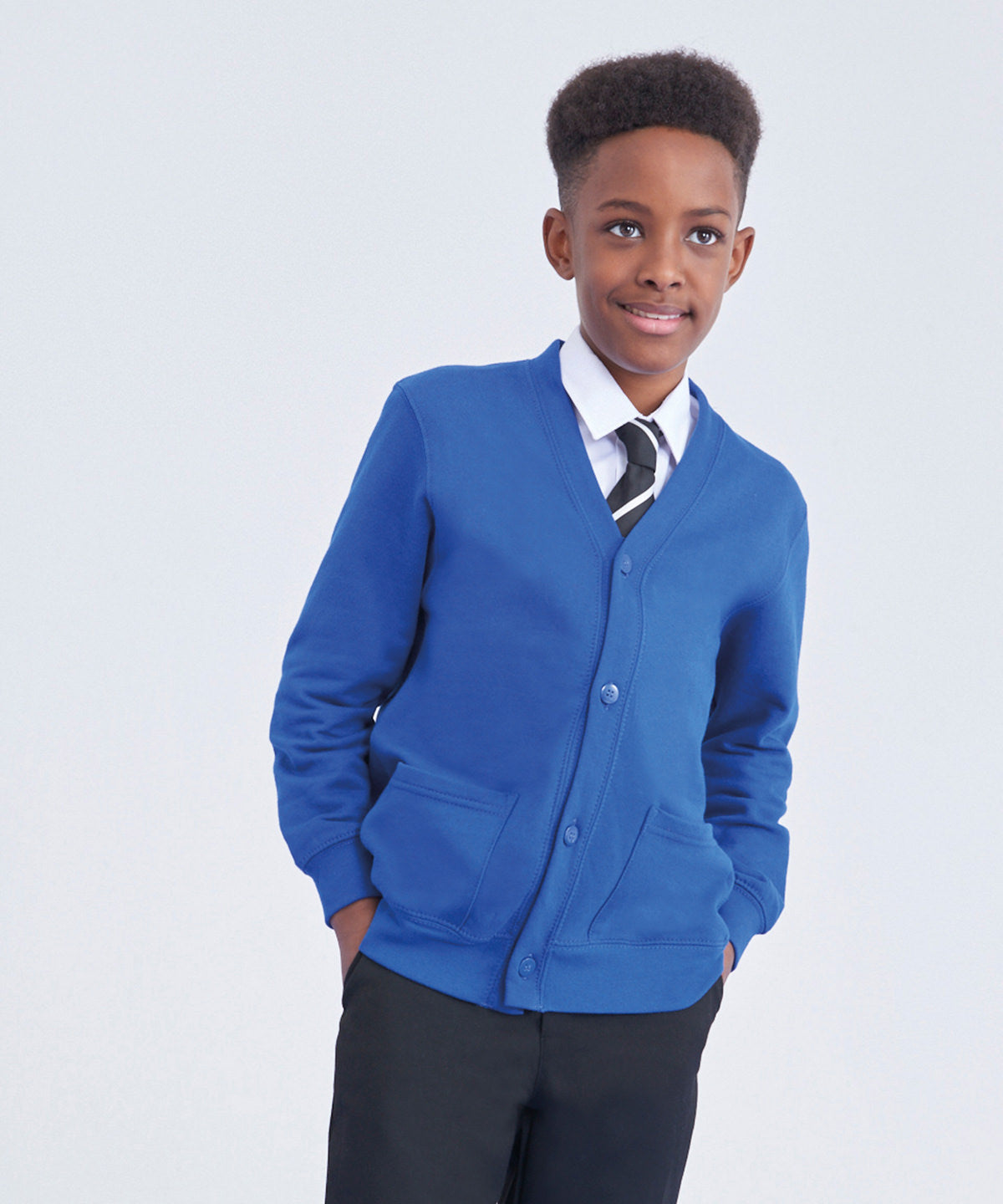 AWDis Academy Kids Sweat Cardigan