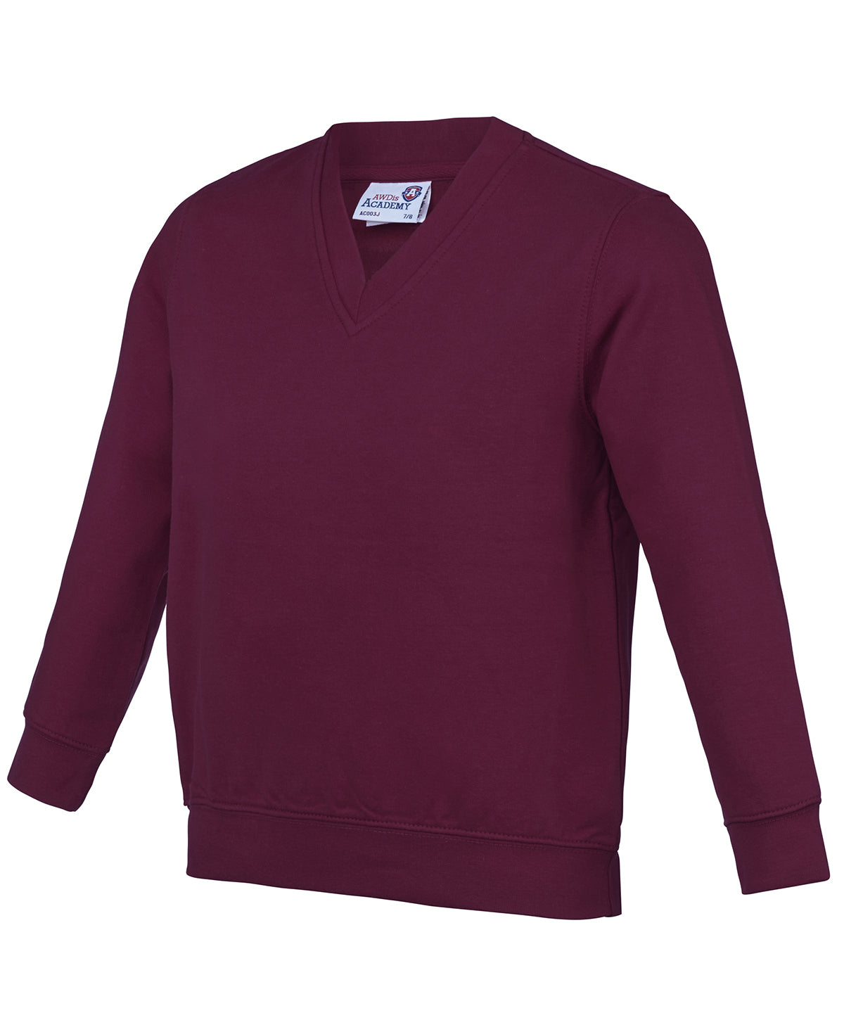 AWDis Academy Kids V Neck Sweatshirt