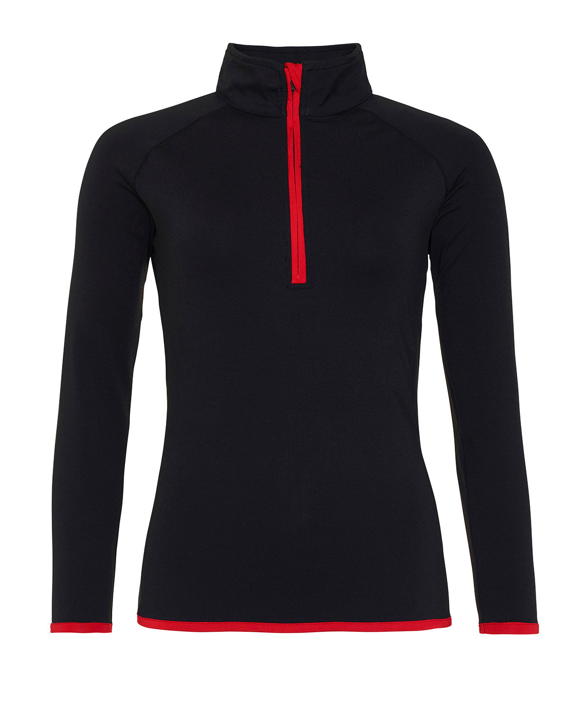 AWDis Ladies Cool Half Zip Sweat Top