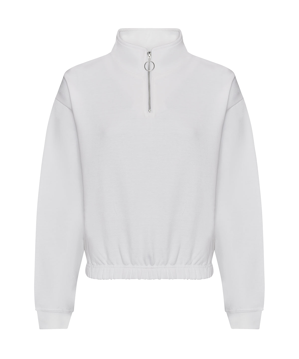 AWDis Ladies Cropped 1/4 Zip Sweatshirt