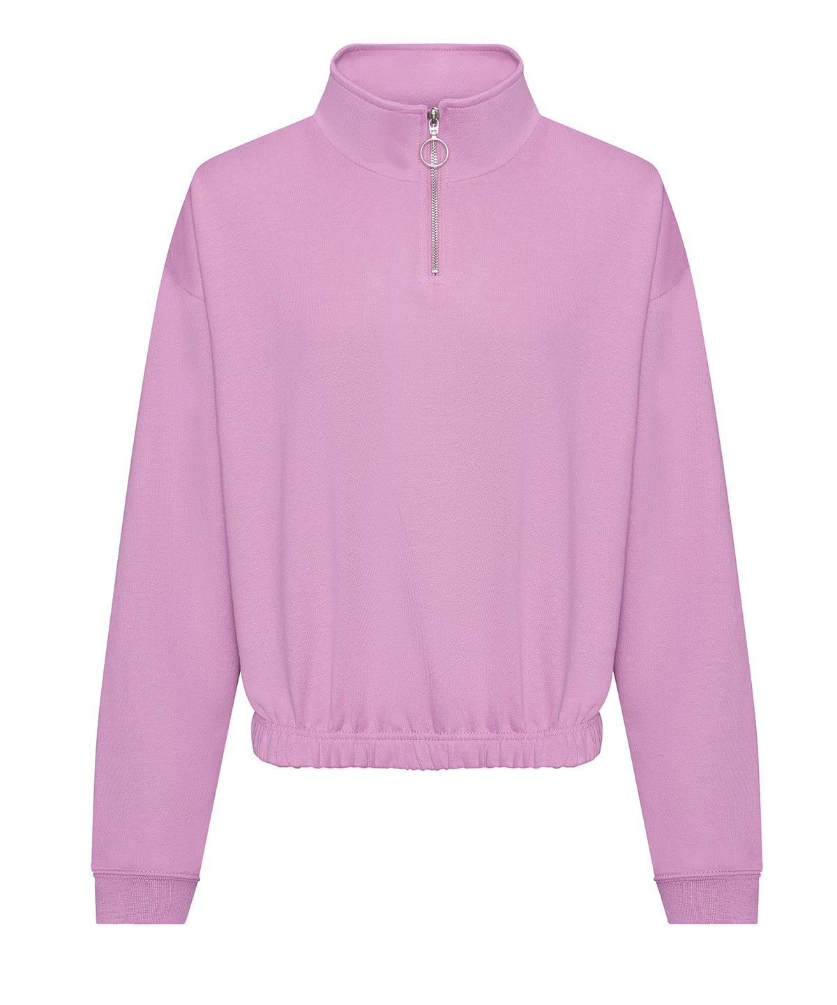AWDis Ladies Cropped 1/4 Zip Sweatshirt