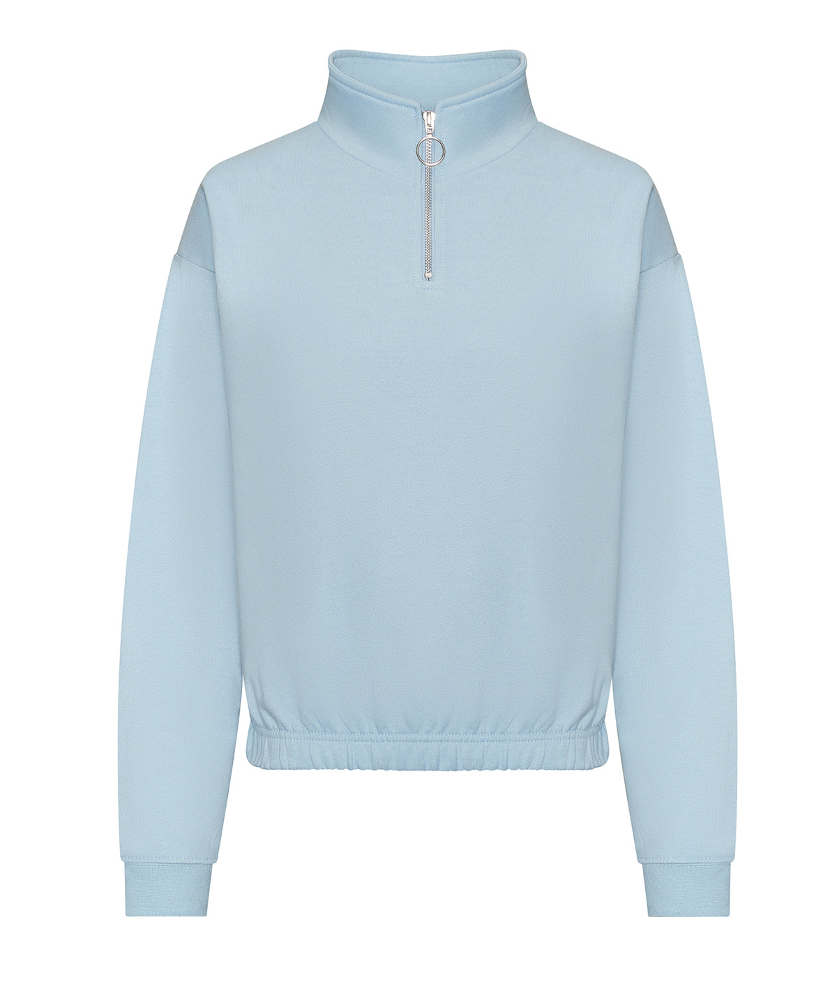 AWDis Ladies Cropped 1/4 Zip Sweatshirt