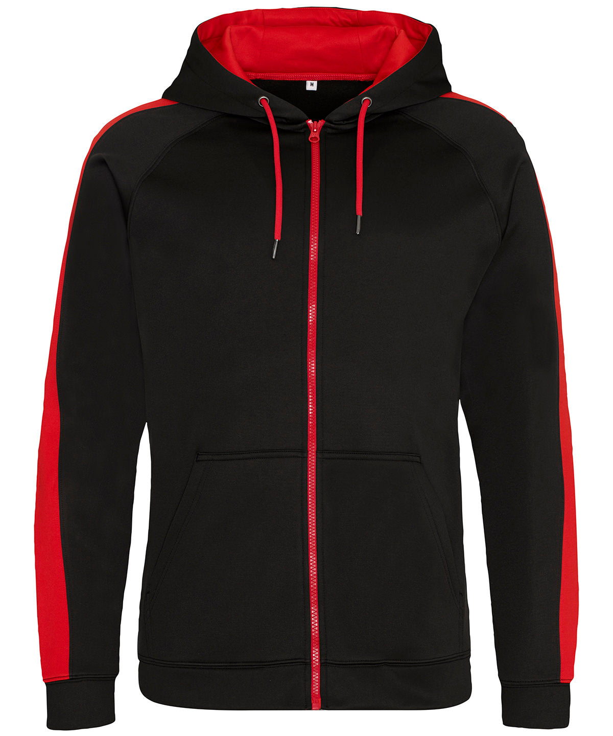 AWDis Contrast Sports Polyester Zoodie