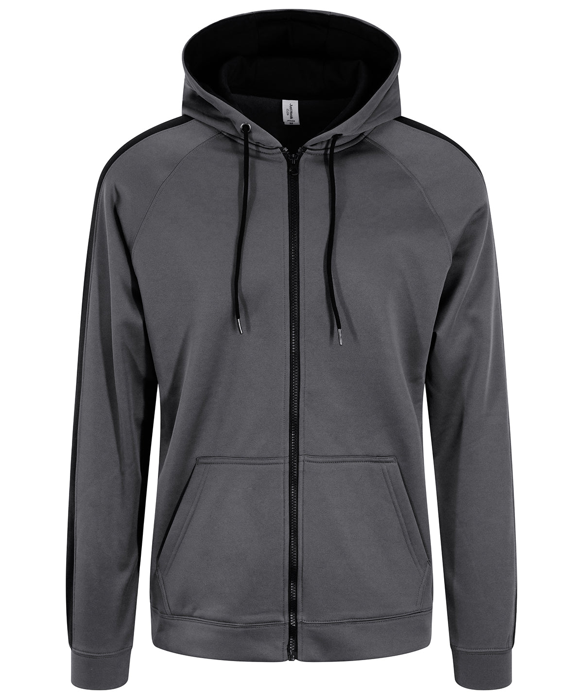 AWDis Contrast Sports Polyester Zoodie