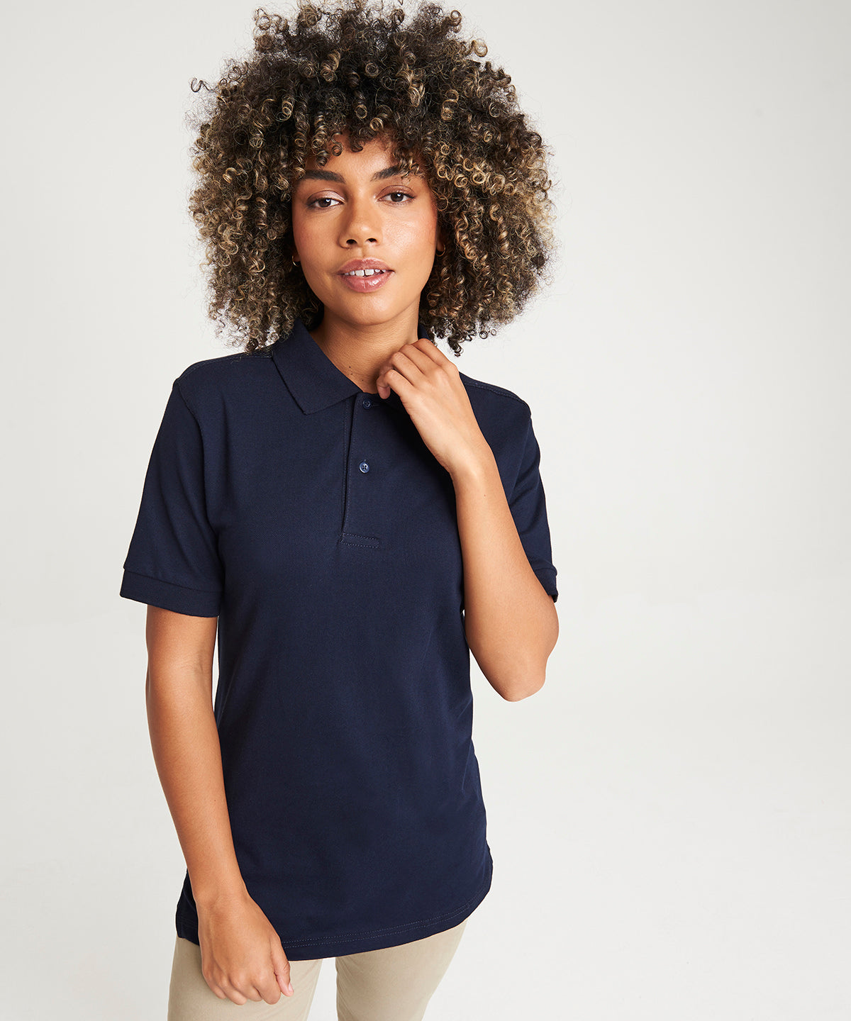 AWDis Stretch Piqué Polo Shirt