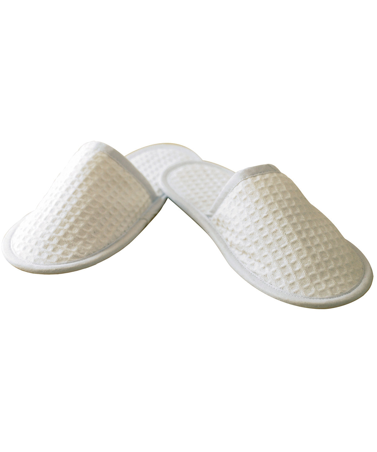 Towel City Waffle Mule Slippers