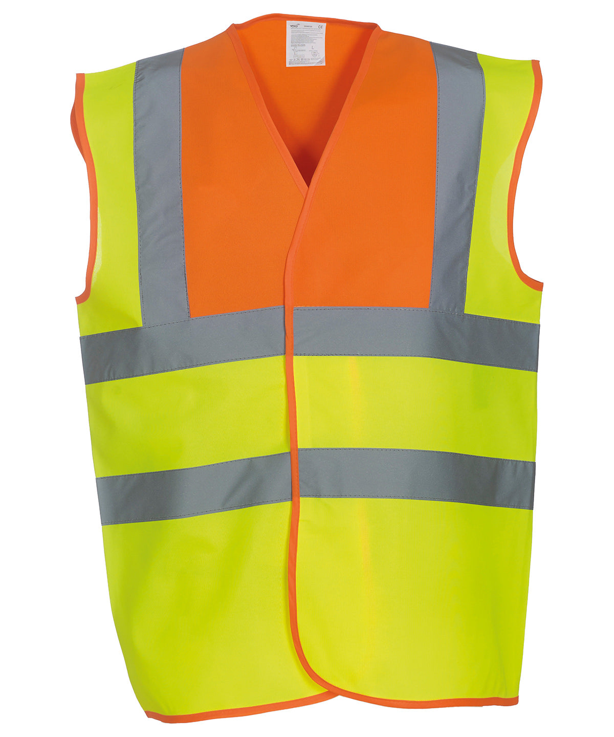 Yoko Hi-Vis Two Tone Waistcoat