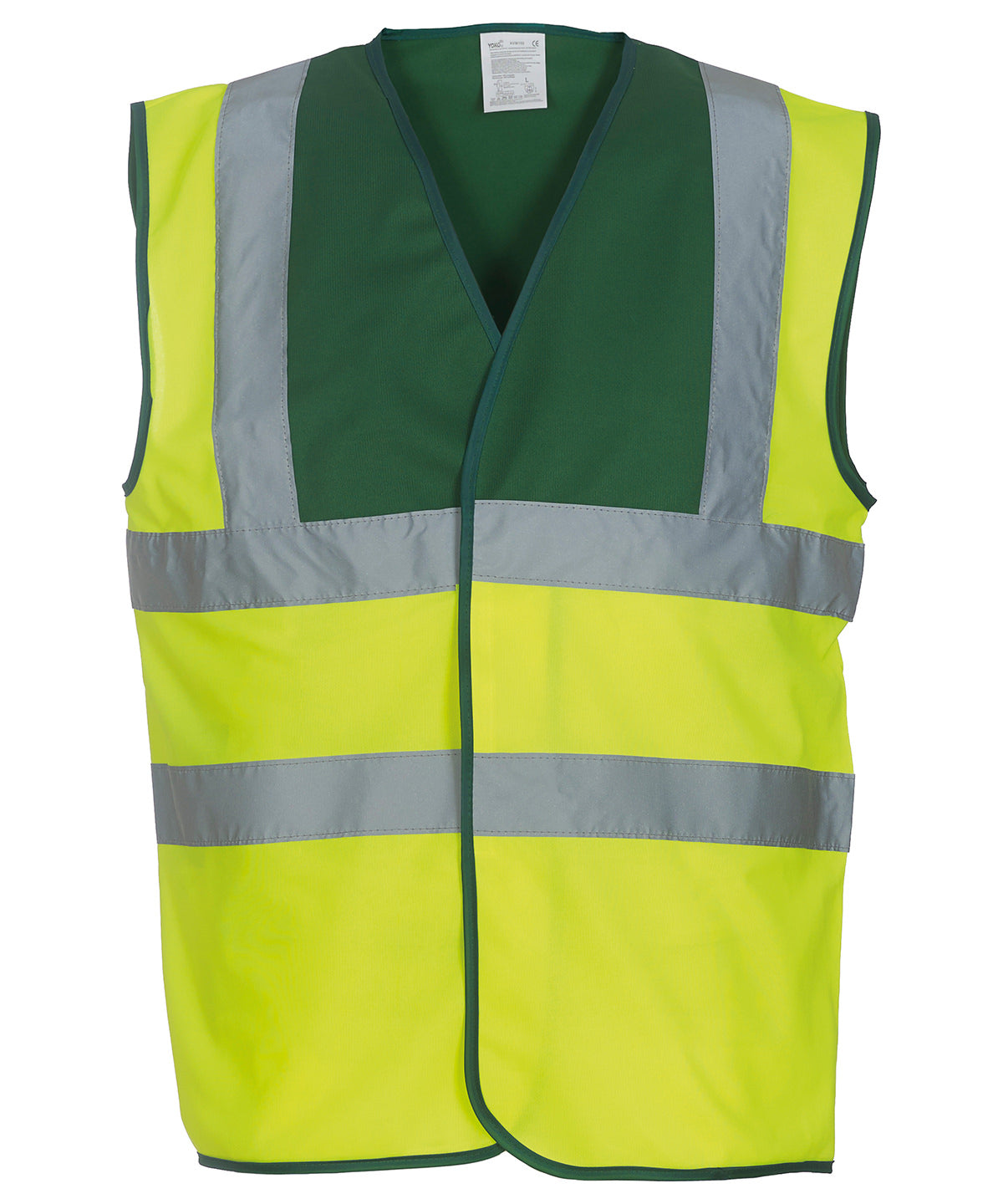 Yoko Hi-Vis Two Tone Waistcoat