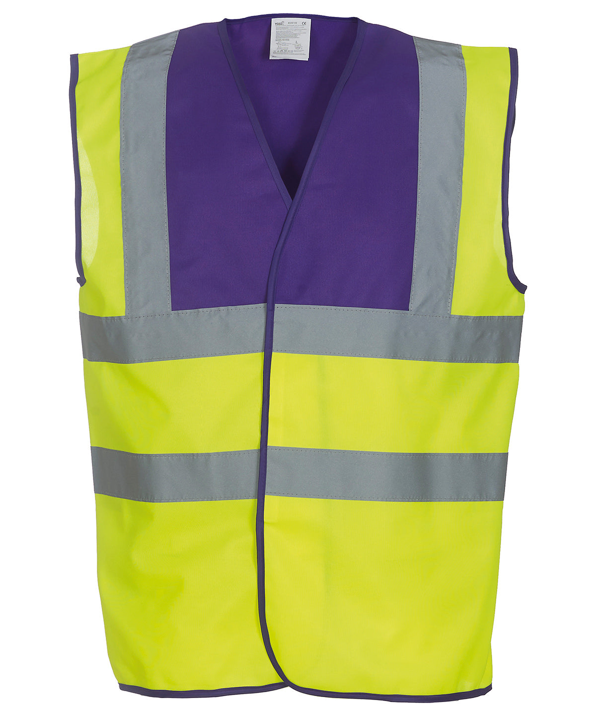 Yoko Hi-Vis Two Tone Waistcoat