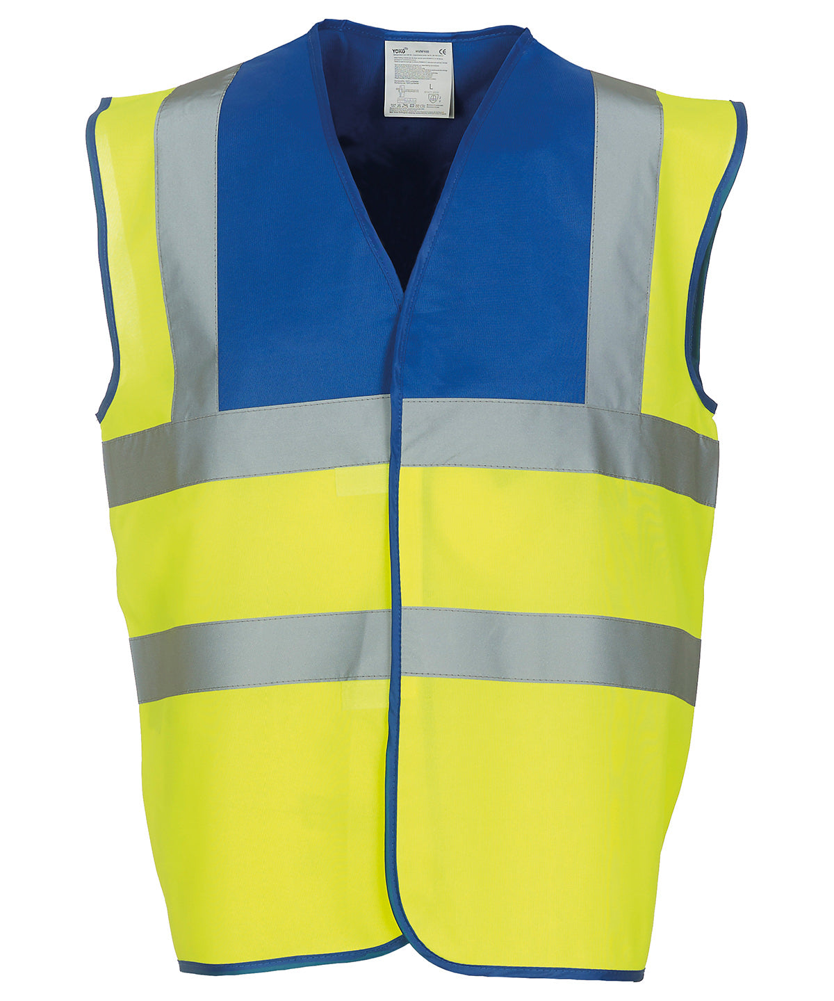 Yoko Hi-Vis Two Tone Waistcoat