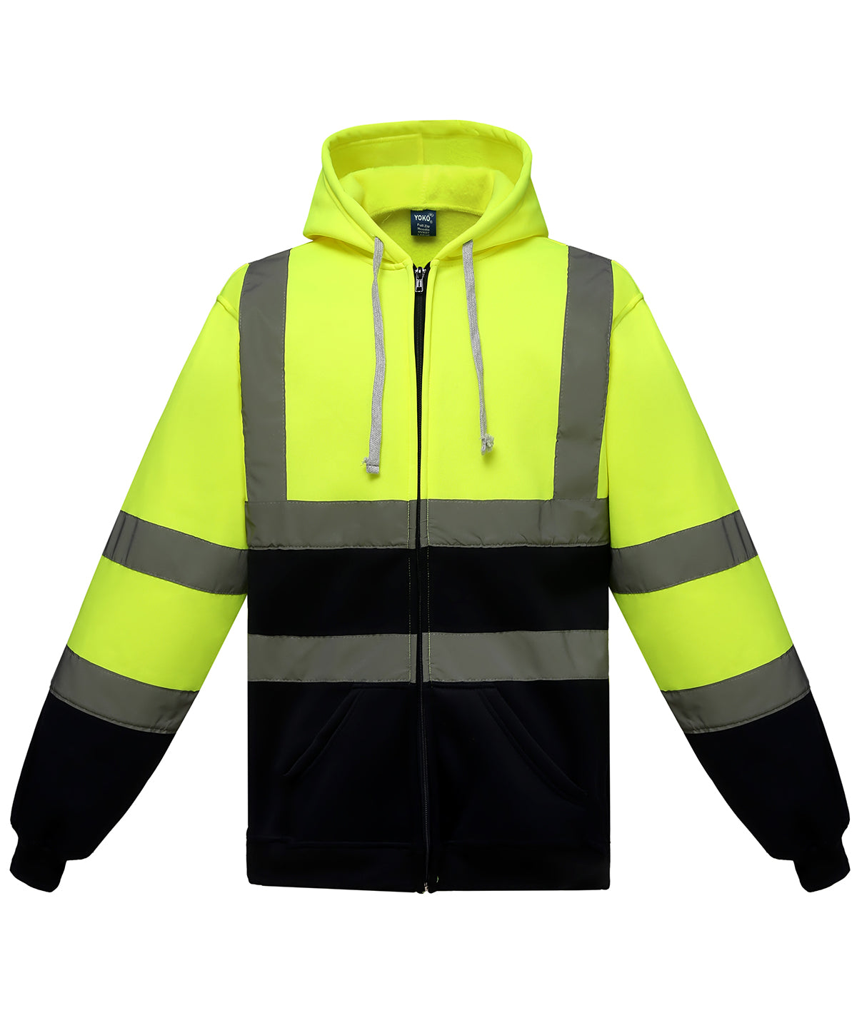 Yoko Hi-Vis Zip Hoodie