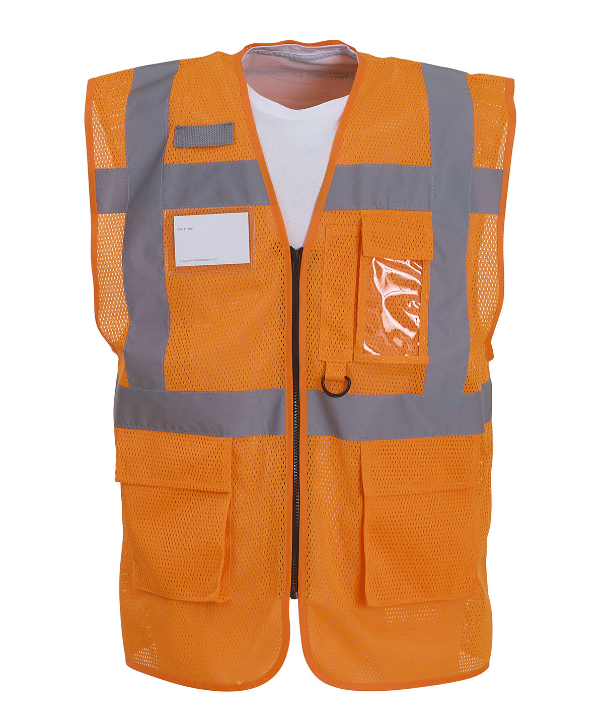 Yoko Hi-Vis Top Cool Open Mesh Executive Waistcoat