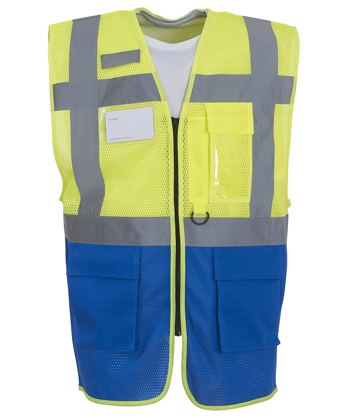 Yoko Hi-Vis Top Cool Open Mesh Executive Waistcoat