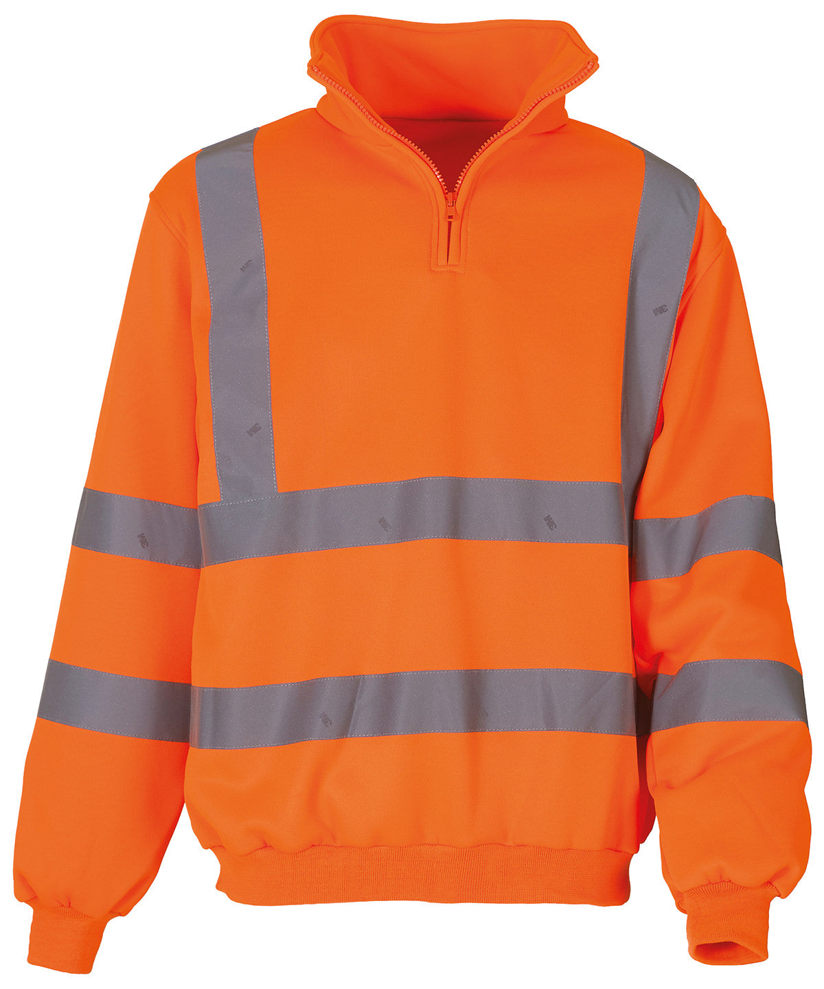 Yoko Hi-Vis Zip Neck Sweatshirt