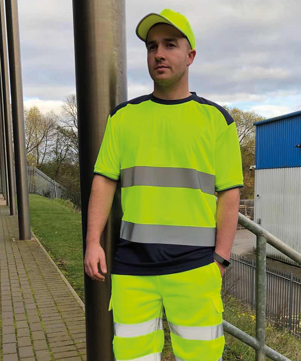 Yoko Hi-Vis Two Tone T-Shirt
