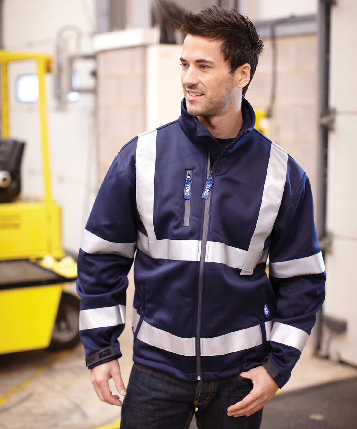 Yoko Hi-Vis Soft Shell Jacket