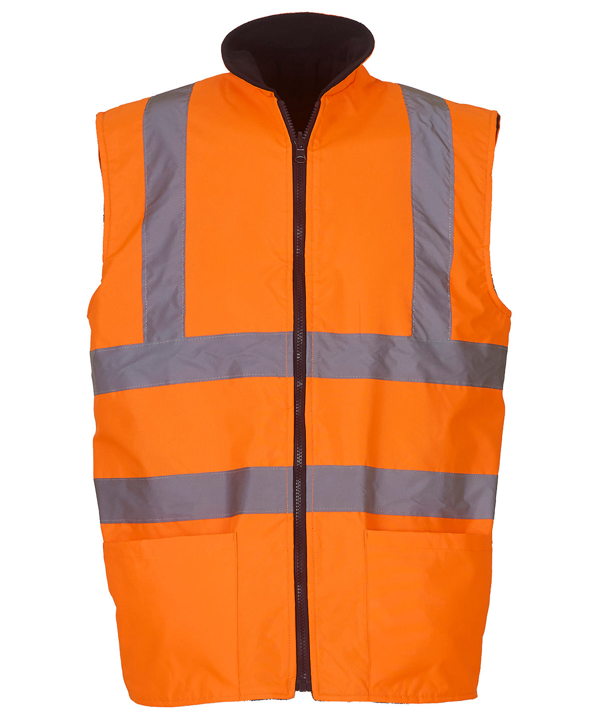 Yoko Hi-Vis Reversible Fleece Bodywarmer