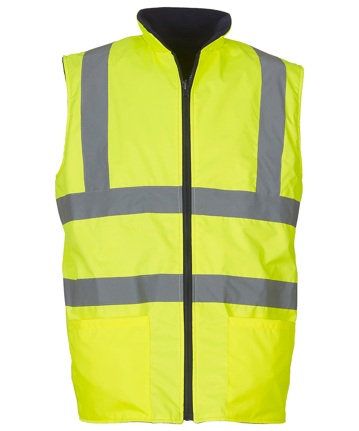 Yoko Hi-Vis Reversible Fleece Bodywarmer