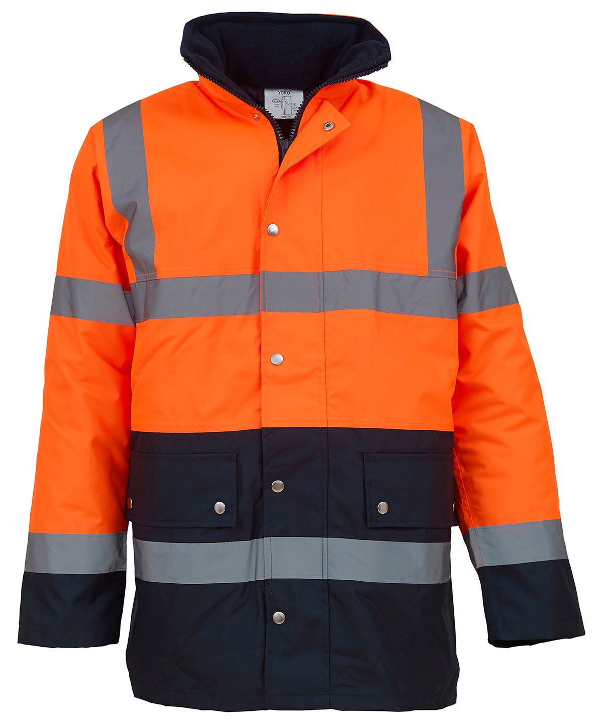 Yoko Hi-Vis Two Tone Motorway Jacket