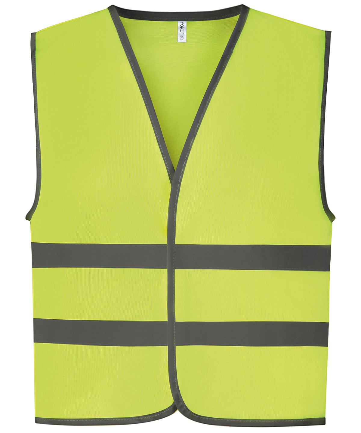 Yoko Kids Hi-Vis Two Band Waistcoat