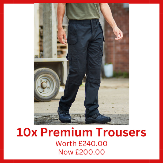 10x Premium Workwear Trouser Bundle
