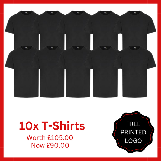 10x Printed T-Shirts Bundle