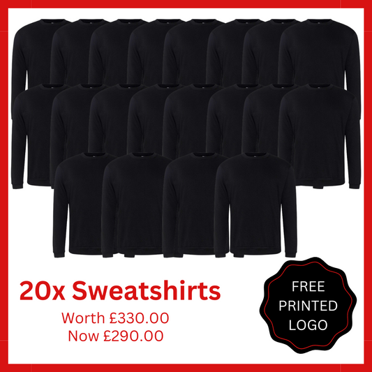 20x Printed Sweatshirts Bundle