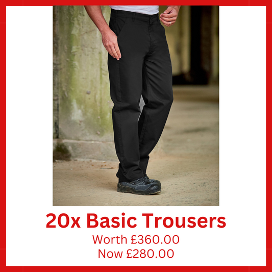 20x Basic Workwear Trouser Bundle