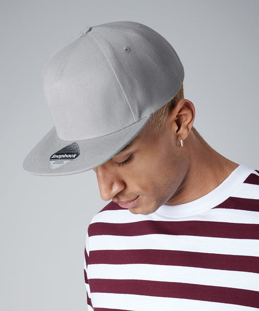 Beechfield Original Flat Peak Snapback Cap