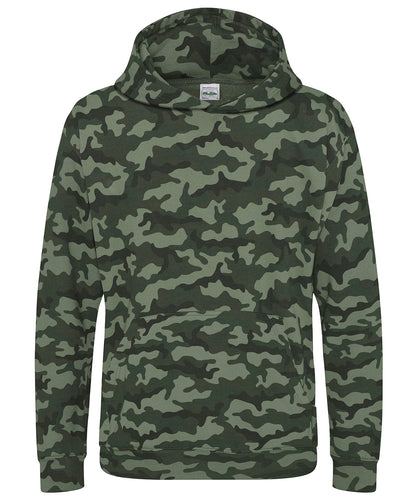 AWDis Kids Camo Hoodie