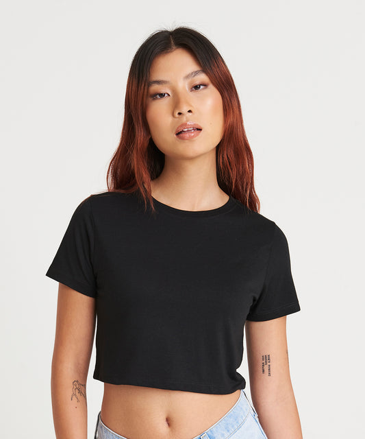 AWDis Ladies Tri-Blend Cropped T-Shirt