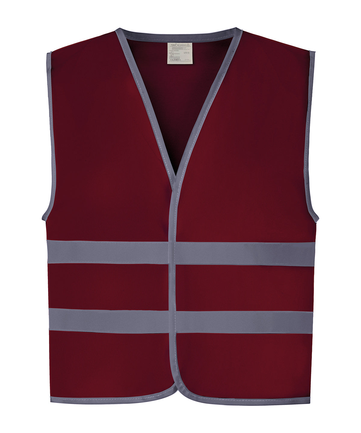 Yoko Kids Hi-Vis Two Band Waistcoat