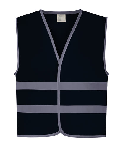 Yoko Kids Hi-Vis Two Band Waistcoat