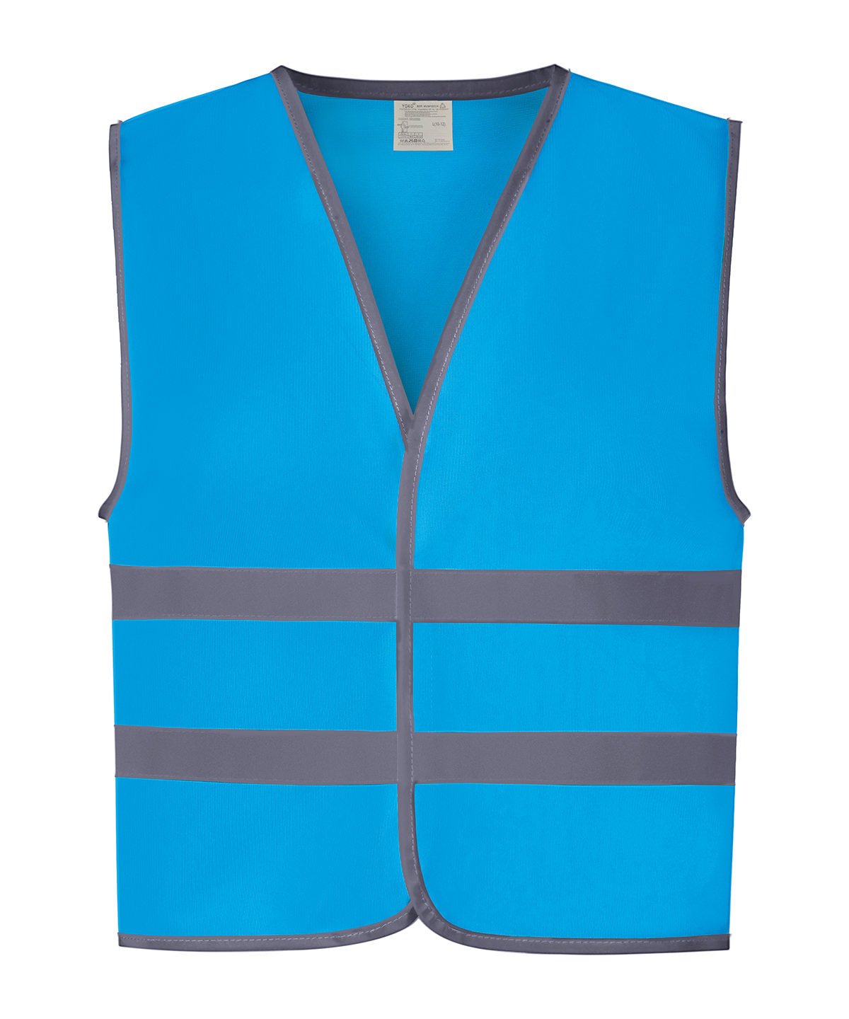 Yoko Kids Hi-Vis Two Band Waistcoat