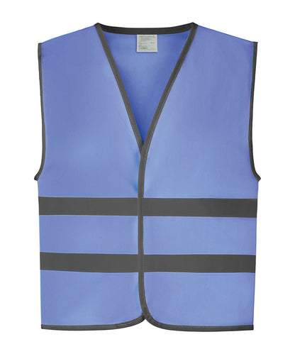 Yoko Kids Hi-Vis Two Band Waistcoat